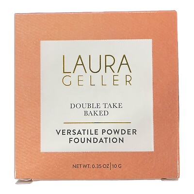 #ad #ad LAURA GELLER Baked Double Take Versatile Powder Foundation 0.35oz Choose Shade $22.99