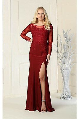 #ad #ad Evening Gown Long Sleeve $239.99
