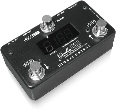 #ad One Control Gecko MK III Ultimate MIDI Program Change Controller Guitar Pedal $123.99