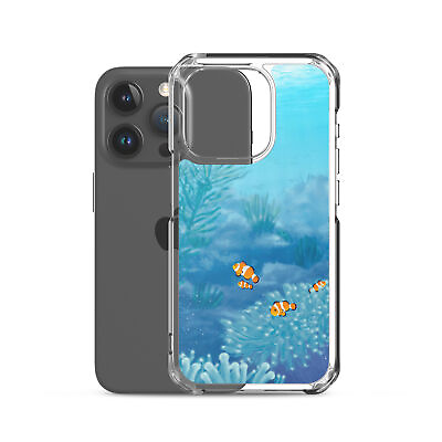 #ad Finding Nemo Inspired iPhone Case Cute Ocean Goldfish Design $25.00