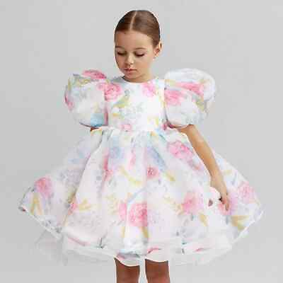 #ad #ad New Evening Flower Pageant Vestidos Girls Princess Dress Lace Tulle Party Formal $37.84