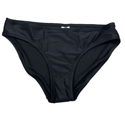 #ad New J Crew‎ Black Bikini Bottom Size Medium BC114 $15.00