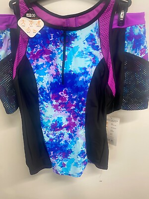 Women’s 16 XL 2 pc Xeroxposur Sun Smart Swim Set Suit Swimwear NWT CLBW4 $39.99