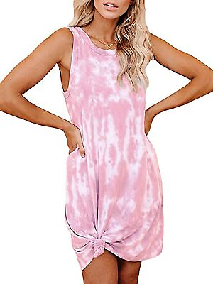 #ad Yinggeli Summer Dresses for Women Beach T Shirt Sun Dresses $25.49