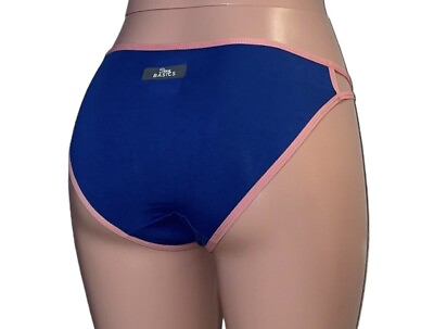 #ad Sexy Basics Blue Super Soft Double String Bikini Panties Womens 2XL NWOT $15.00