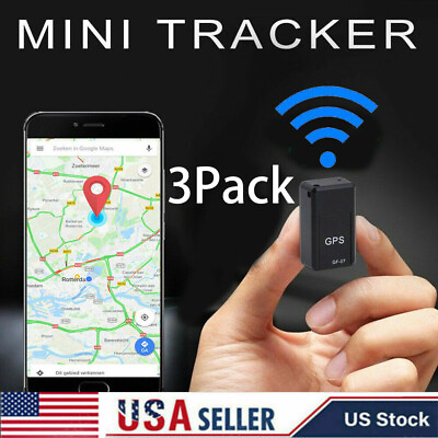 #ad #ad Magnetic Mini GPS Real Time Car Locator Tracker GSM GPRS Tracking Device US GF07 $8.49
