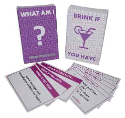#ad Hen Night Party Games WHAT AM I ? DRINK IF YOU HAVE ....•:* 2 GAMES *:•. $14.99