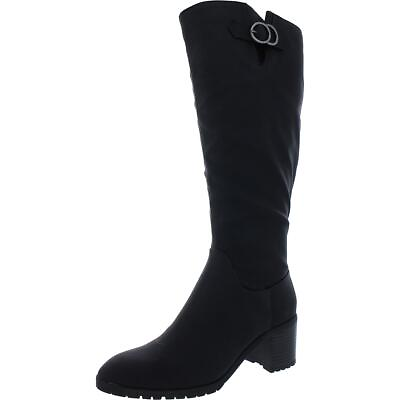 #ad LifeStride Womens Morrison Wide Calf Tall Block Heel Knee High Boots BHFO 5433 $17.99
