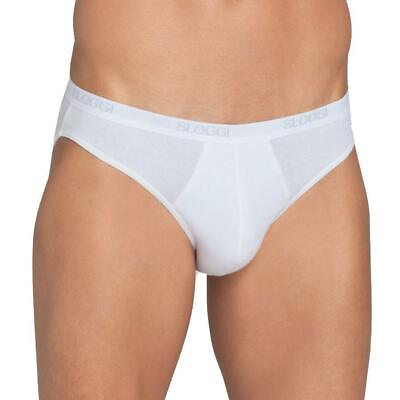 #ad 2 Underwear Men#x27;s with Elastic Outer Stretch Cotton Basic Mini Of Sloggi $25.23
