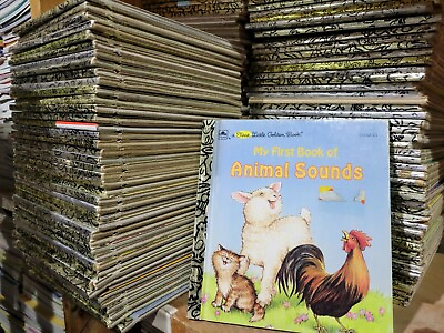 #ad Lot Of 10 First Little Golden Book Mix Unsorted Free Shipping $14.95