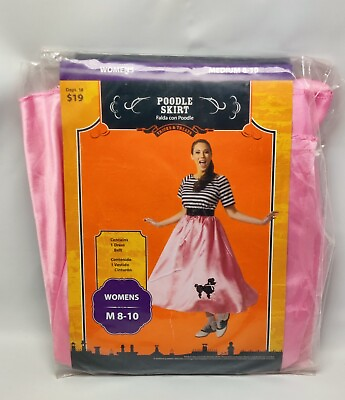 #ad Tricks And Treats Women#x27;s Poodle Skirt With Belt M 8 10 $17.00