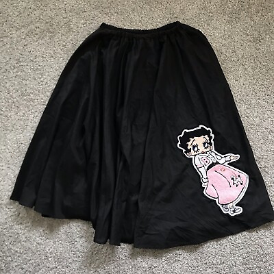 #ad Vtg Betty Boop Poodle Skirt RARE Cruisin USA 90s Pin Up Style 50s 60s Retro $126.00