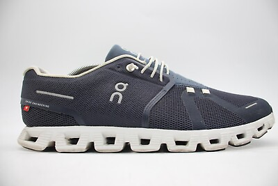 #ad On Cloud 5 Swiss Engineering Men#x27;s 11.5 Running Shoes Sneakers Navy Blue Shoes $40.45