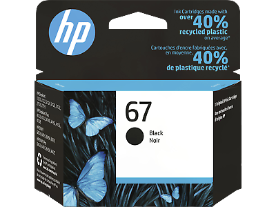 #ad #ad HP 67 Black Original Ink Cartridge 120 pages 3YM56AN#140 $17.99