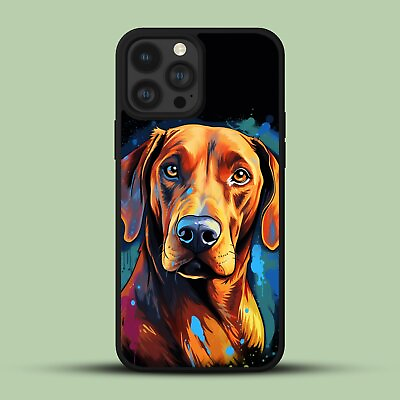 #ad Funny Cover For iPhone 14 15 11 12 13 Pro X XS XR Max Rhodesian Ridgeback AU $17.99