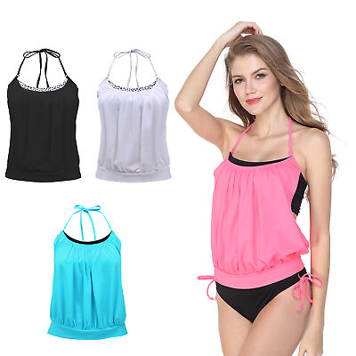 #ad #ad Womens Bikini Tankini Set Swimwear Swimsuit Beachwear Bathing Suits Sexy Comfort $12.99