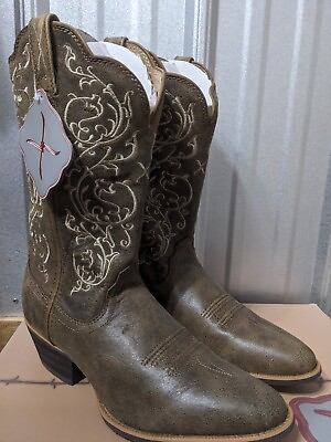 #ad Cowgirl Western TWISTED X Womens Boots Size 11 C Western Leather Bomber Boots $99.99