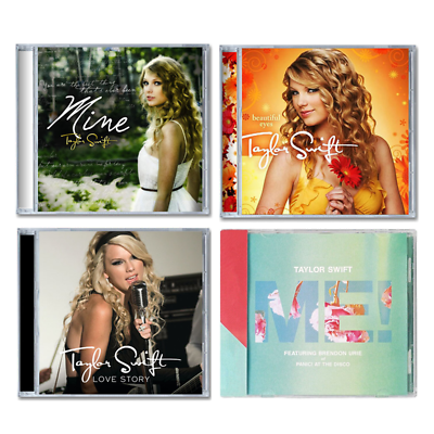 #ad #ad Taylor Swift Love Storyamp; Beautiful Eyes amp; Mine amp; ME 4CD Music Single Collection $62.99
