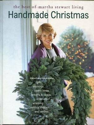 #ad #ad Handmade Christmas The Best of Martha Stewart Living Hardcover GOOD $3.73