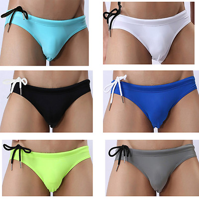 #ad New men’s swimwear swim underwear Briefs Bikini Beachwear Swimming Trunks M XL $5.99