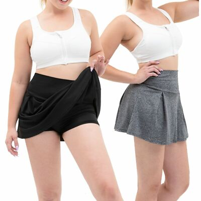 Womens Summer Plus Size Skort Shorts Yoga Hot Pants Running Tennis Golf Culottes $10.79