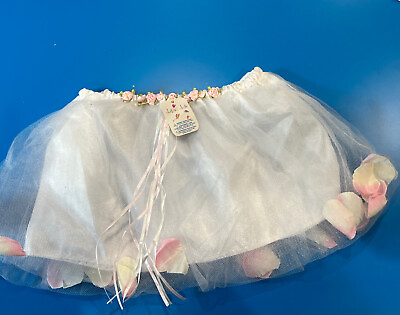 tulle skirt tutu girls Claire’s roses petals ballet spring easter NWT $7.00