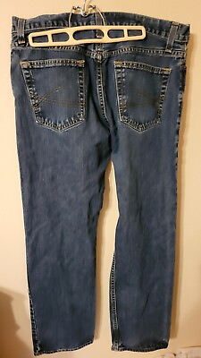 #ad sears womens jeans size 34x30 blue denim 30 inseam $11.96