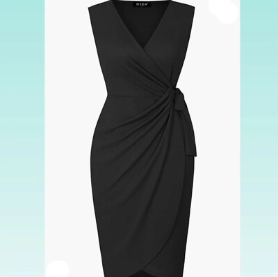 #ad Womens Black Cocktail Dress $43.00