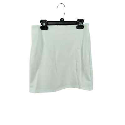 #ad Hamp;M White Mini Skirt Women#x27;s Size XS $9.99