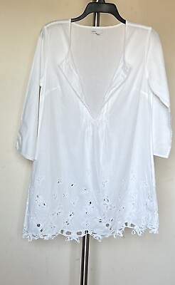 Swimsuits cover up white dress XS tunic beach dress $15.00