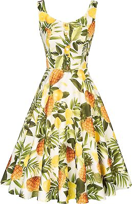 #ad Belle Poque Women#x27;s 1950s Retro Vintage Sleeveless Homecoming Dresses Cocktail P $85.78
