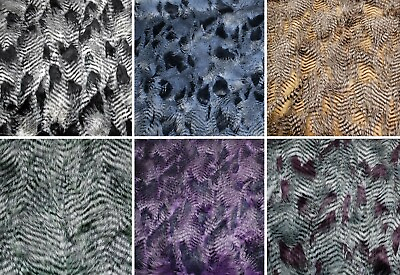 #ad Faux Fur Long Pile Feathered Fabric 62quot; Wide Sold By The Yard $35.99