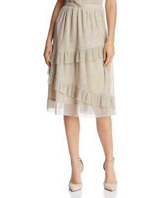 #ad $68 June amp; Hudson Size S Womens Ruffle Skirt Skirt A1632 $14.99