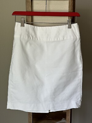 #ad Banana Republic White Pencil Skirt Size 0 $12.00