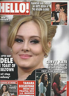 #ad Hello Magazine Adele Kate Middleton Tamara Ecclestone The Golden Globes 2013 $20.66
