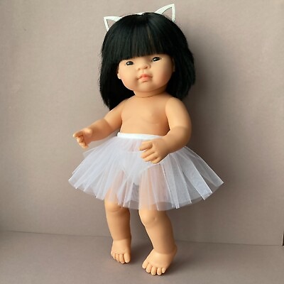 13 15 in 34 38 cm baby doll clothes tutu skirt underskirt for Miniland Minikane $6.00