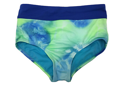 #ad #ad Nike Big Girls Asymmetrical High Waisted Bikini Game Royal Blue M $22.98