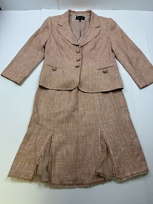 #ad Isabel amp; Nina Skirt Suits Women#x27;s Size 10 2 PC Set $48.95