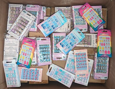 #ad #ad LOT OF 312pc ASSTD PRETTY WOMAN HELIOS SELF ADHESIVE NAILS *SEE DESC FOR AMTS* $234.59