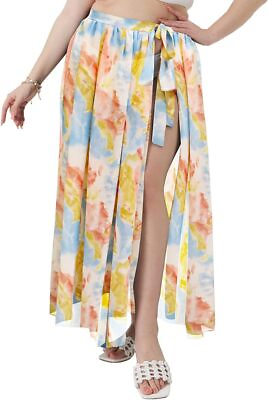 #ad #ad CARCOS Womens Plus Size Sarong Cover Ups Swimsuit Bikini Beach Cover Ups Sexy Sh $33.14