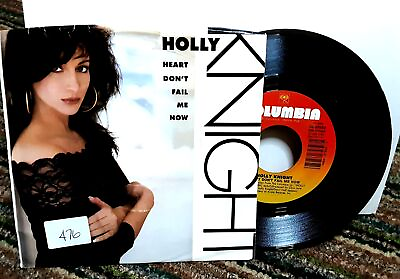 #ad Holly Knight Heart Dont Fail Me Now 45 Record Columbia 07932 1988 $5.99