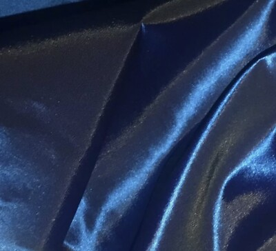 #ad ROYAL BLUE BLACK Iridescent Taffeta Fabrics 60” Width Sold By The Yard $6.99