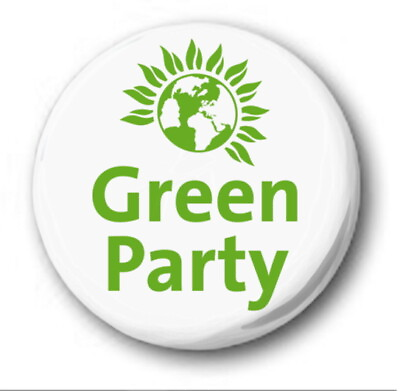 GREEN PARTY 25mm 1quot; Button Badge EU Remain Climate Change $1.23