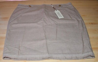 #ad Max Studio Specialty Products skirt size 10 tan RETAIL $78.00 $15.90
