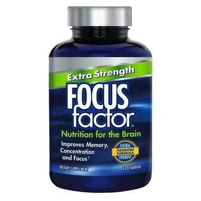 #ad Focus Factor Extra Strength Nutrition for Brain Health 120 Tablets Exp: 04 2024 $11.69