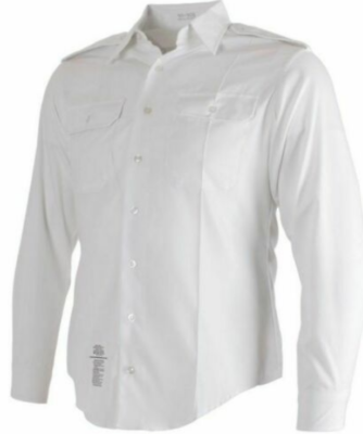 US Army ASU White Dress Shirt Long Sleeve Uniform Shirt 15.5x32 33 US Size $15.99