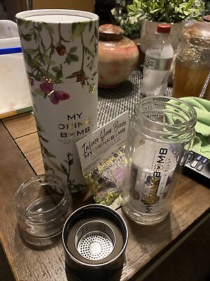 #ad My Drink Bomb Infuse Your Booze Includes Fused Bottle amp; Lavender Lush $35.00