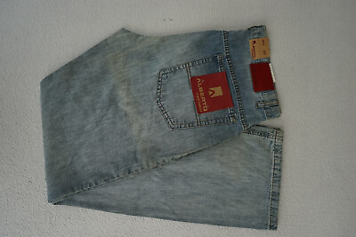 #ad ALBERTO Skirt Men#x27;s Jeans Regular Pants Gr.25 Approx. 38 34 W38 L34 Light New $84.89
