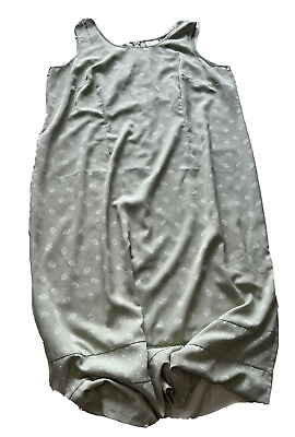 #ad #ad Kathie Lee Size 22W Maxi Dress Length 50” Zip Floral Poly Slits #704 $12.00