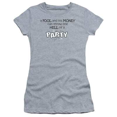 #ad #ad One Hell Of A Party Juniors T Shirt $22.00